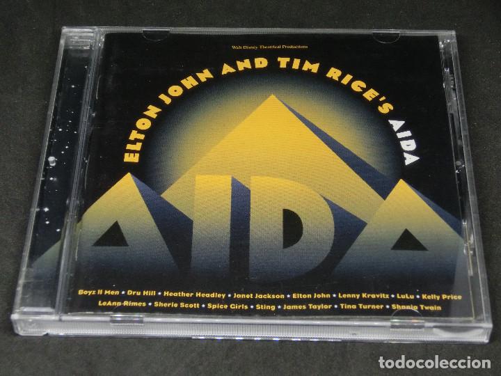 CDs de m&uacute;sica: CD - ELTON JOHN & TIM RICES AIDA - VARIOS - RICE - Foto 1