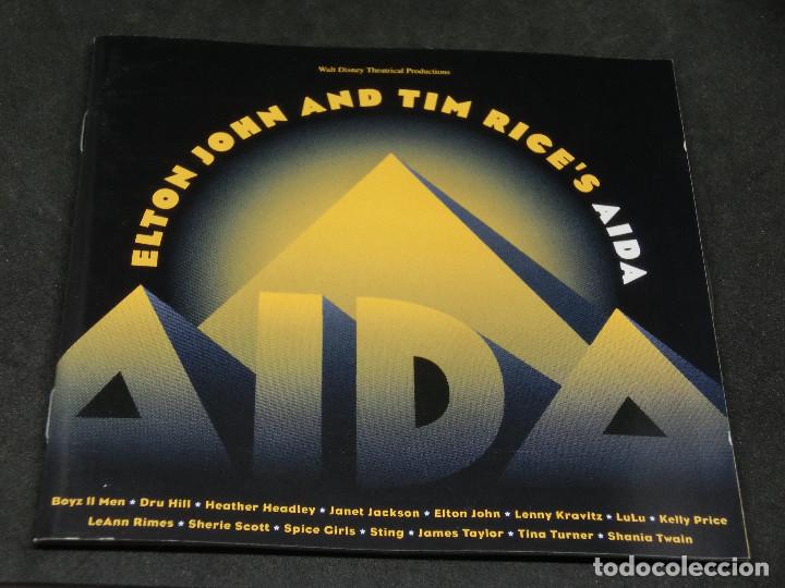 CDs de m&uacute;sica: CD - ELTON JOHN & TIM RICES AIDA - VARIOS - RICE - Foto 4