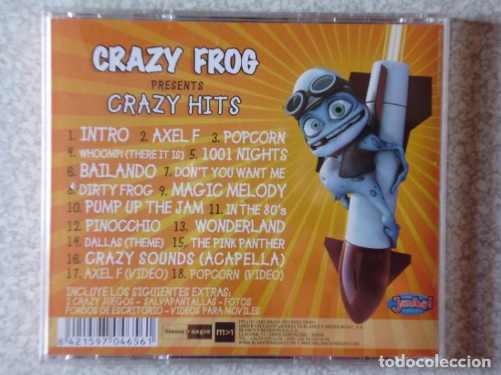 CDs de m&uacute;sica: CRAZY FROG.CRAZY HITS....PEDIDO MINIMO 5&euro; - Foto 2