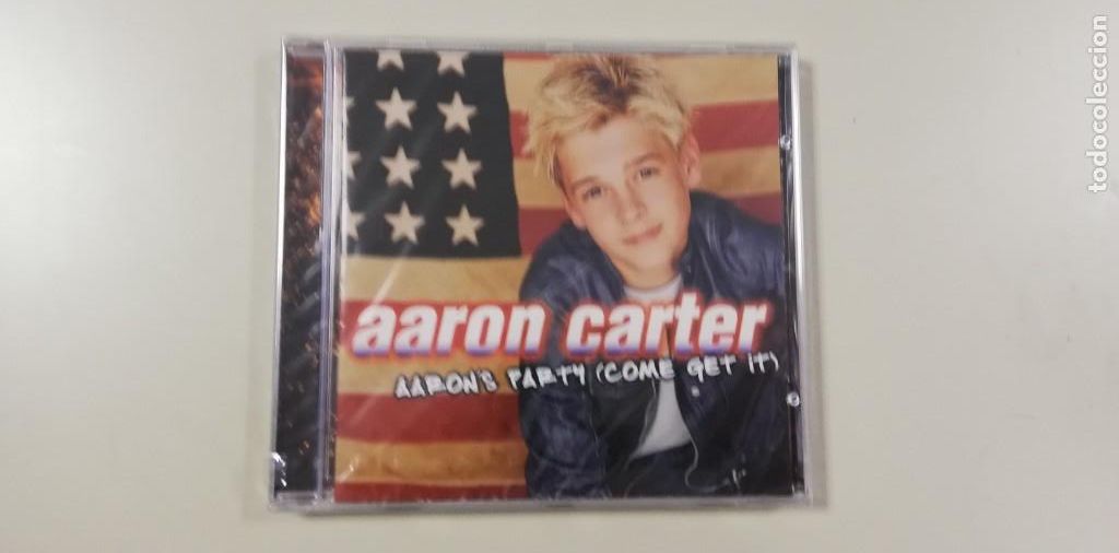 CDs de m&uacute;sica: Aaron Carter - Aarons Party (Come Get It) (CD) *Precintado* - Foto 1