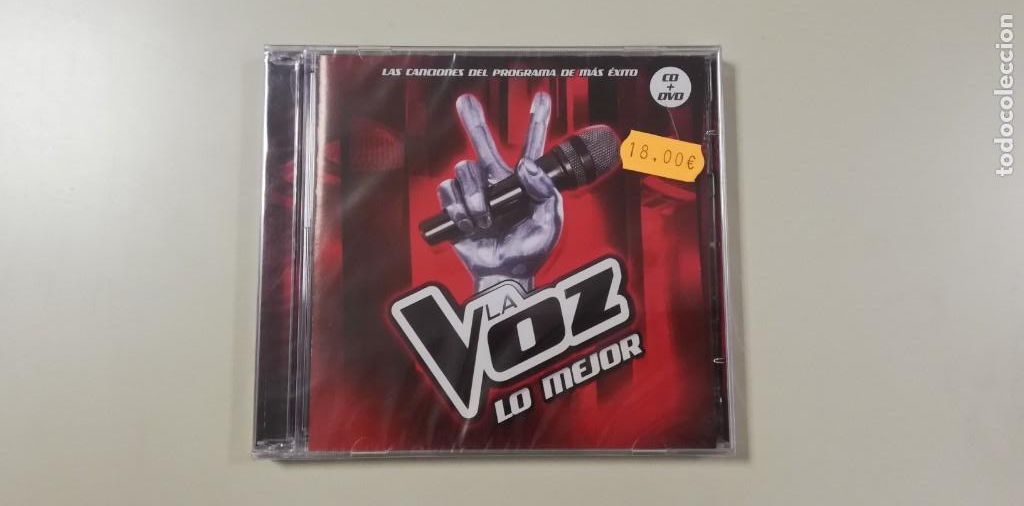 CDs de m&uacute;sica: La Voz - Lo Mejor (CD+DVD, Comp) *Precintado* - Foto 1