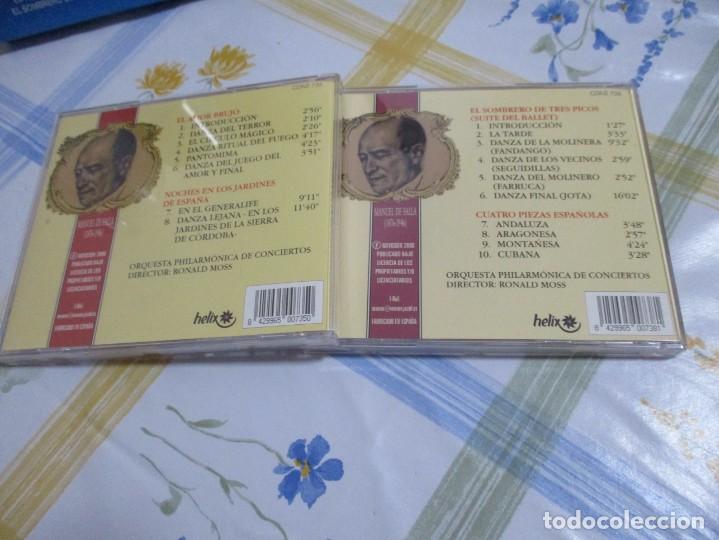 CDs de m&uacute;sica: 2 CD MANUEL DE FALLA. CONTIENE LIBRETO EN CADA CD. - Foto 4