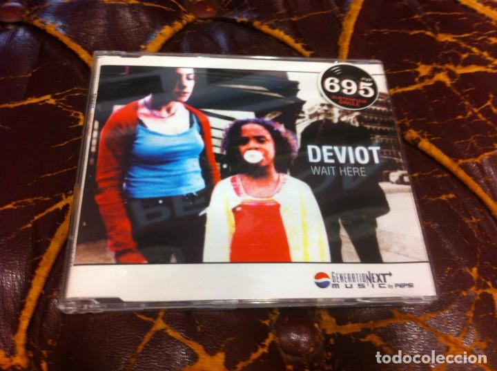 CDs de m&uacute;sica: DEVIOT. WAIT HERE (CD) INCLUYE UNA VERSI&Oacute;N DE UN ANUNCIO DE PEPSI EN FORMA DE LATA DE PEPSI - Foto 1