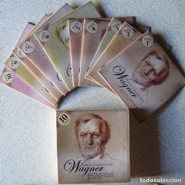 CDs de M&uacute;sica: WAGNER.GREAT SINGERS SING..BOX 10 CD&acute;S