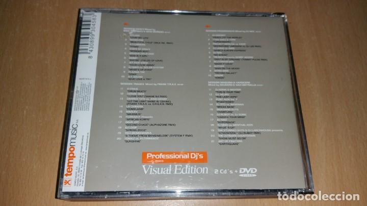 CDs de m&uacute;sica: 2CD +DVD PROFESSIONAL DJS VISUAL EDITION 2003 - Foto 2