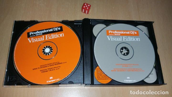 CDs de m&uacute;sica: 2CD +DVD PROFESSIONAL DJS VISUAL EDITION 2003 - Foto 3
