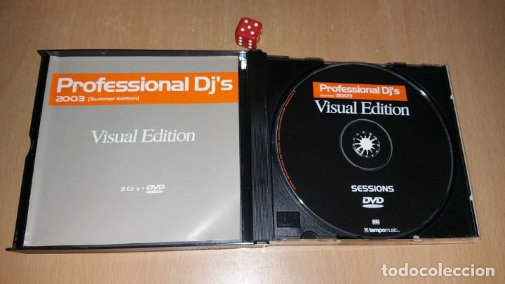 CDs de m&uacute;sica: 2CD +DVD PROFESSIONAL DJS VISUAL EDITION 2003 - Foto 4