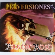 CDs de Música: BARÓN ROJO - PERVERSIONES. 1ª EDICIÓN DIGIPAK. Lote 205276676
