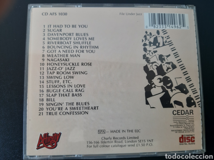 CDs de m&uacute;sica: MUY DIF&Iacute;CIL!!! ADRIAN ROLLINI. SWING LOW. AFFINITY. COMPILATION. 1992 - Foto 3
