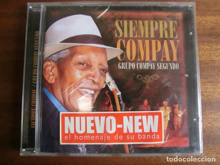 CDs de m&uacute;sica: Grupo Compay Segundo &lrm;&ndash; Siempre Compay - PRECINTADO - Foto 1