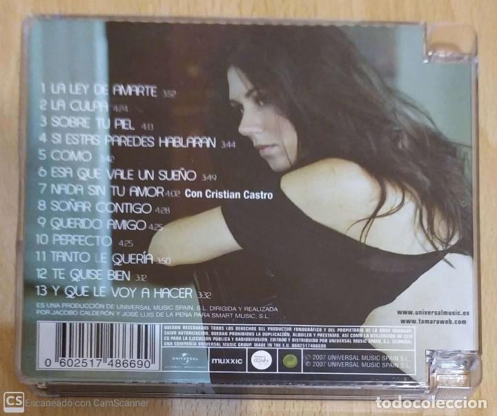 CDs de m&uacute;sica: TAMARA (PERFECTO) CD 2007 - Foto 2