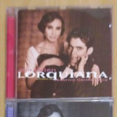 CDs de Música: ANA BELEN (LORQUIANA - POEMAS Y CANCIONES POPULARES DE FEDERICO GARCIA LORCA) 2 CD'S 1998. Lote 205331671