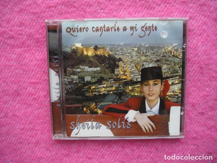 Music CDs: CD SHEILA SOLIS - Quiero cantarle a mi gente - SHEI-MUSIC - 2002 &ccedil;