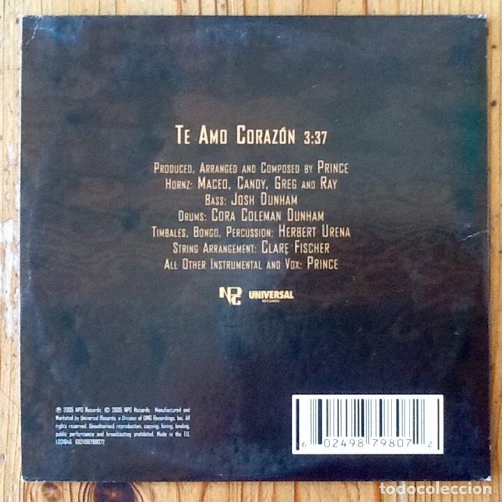 CDs de m&uacute;sica: PRINCE : TE AMO CORAZON [EEC 2005] CD-single - Foto 2