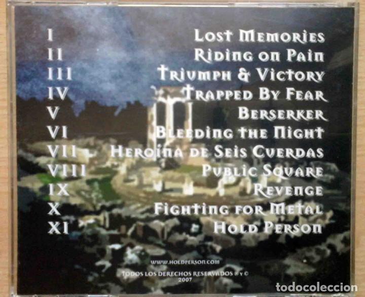 CDs de m&uacute;sica: CD: Hold Person - Lost Memories - Foto 3