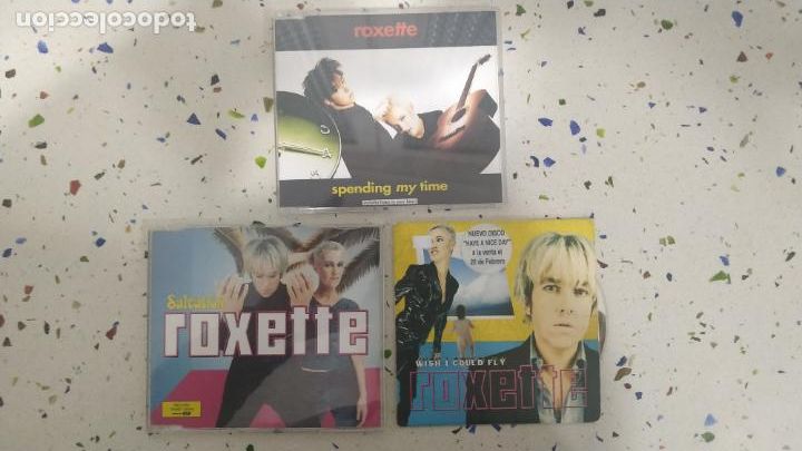 CDs de m&uacute;sica: 3 cds singles Roxette - Foto 1
