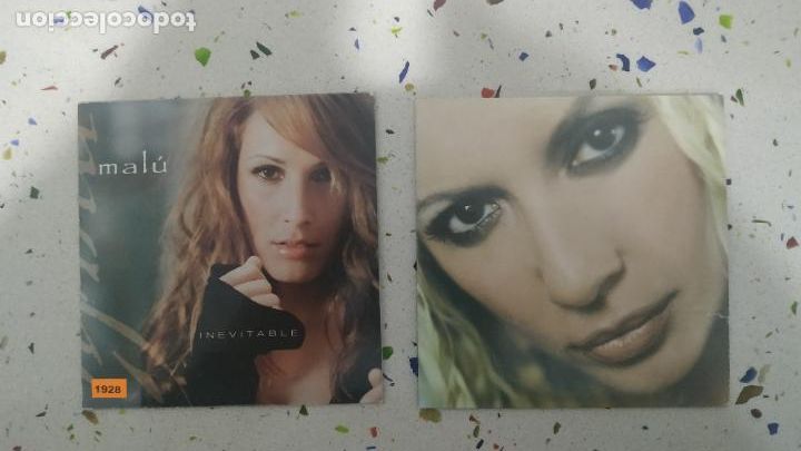 CDs de m&uacute;sica: 2 CD singles Marta S&aacute;nchez Mal&uacute; inevitable y desconocida - Foto 1