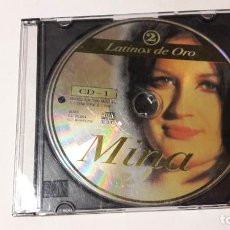 CDs de Música: CD MINA - DOBLE CD - COLECCIÓN LATINOS DE ORO Nº 2 - 2002. Lote 205606176