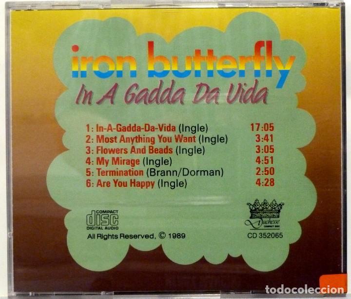 CDs de m&uacute;sica: IRON BUTTERFLY IN A GADDA DA VIDA - Foto 2