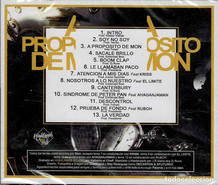 CDs de m&uacute;sica: Mon - A proposito de Mon. CD - Foto 2