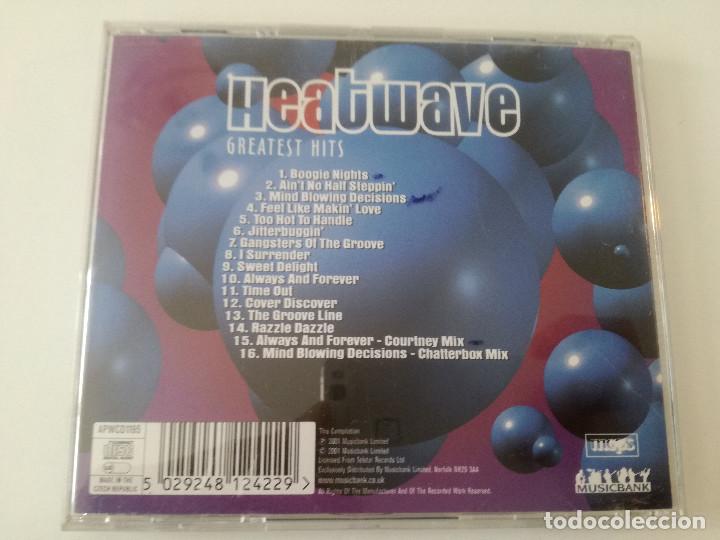 CDs de m&uacute;sica: HEATWAVE - Greatest Hits - CD 2001 - Foto 2