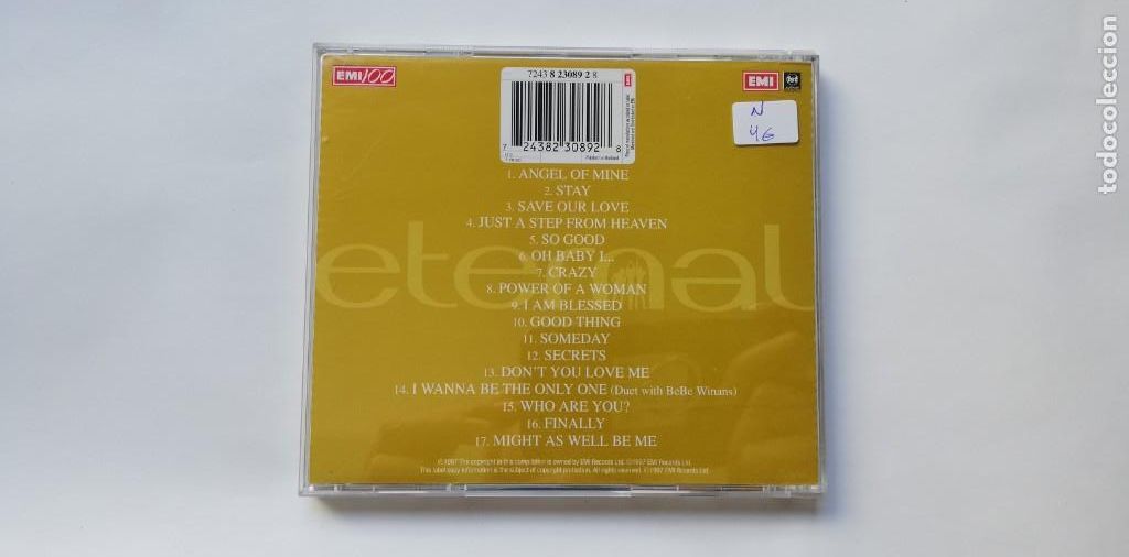 CDs de m&uacute;sica: Eternal - The Best (CD, Comp) - Foto 3