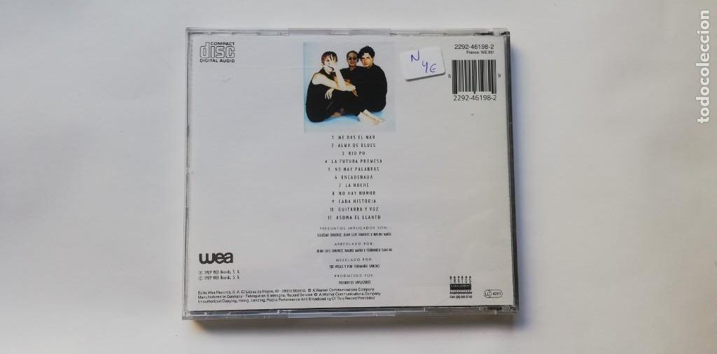 CDs de m&uacute;sica: Presuntos Implicados - Alma De Blues (CD) - Foto 2