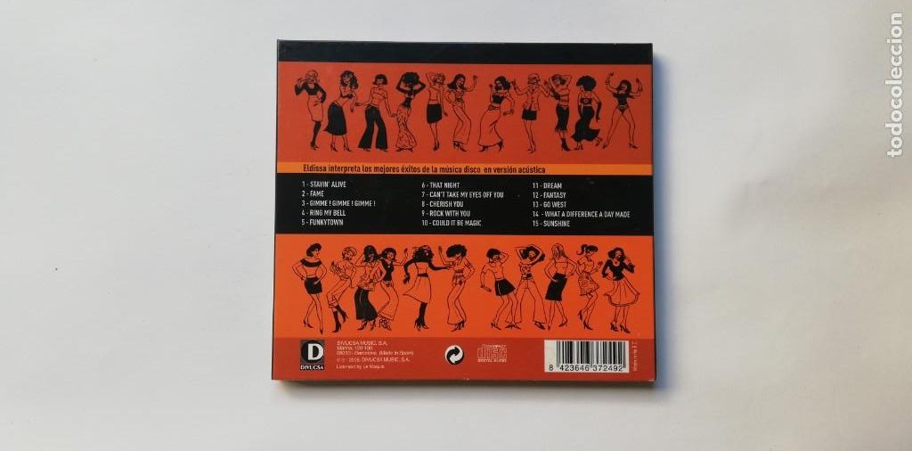 CDs de m&uacute;sica: Eldissa - What A Difference... (CD, Album) - Foto 2