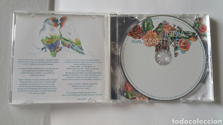 CDs de m&uacute;sica: India Mart&iacute;nez, dual, cd.2014 - Foto 3
