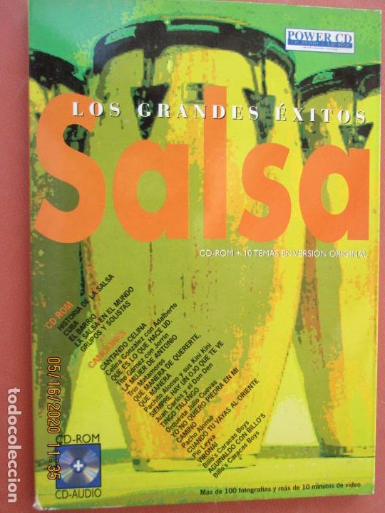 CDs de m&uacute;sica: LOS GRANDES &Eacute;XITOS SALSA - CD - 10 TEMAS. - Foto 1
