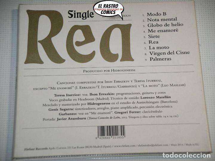 CDs de m&uacute;sica: Single, Rea, CD Elefant Records, 2014, Reggae-Pop, Indie - Foto 2