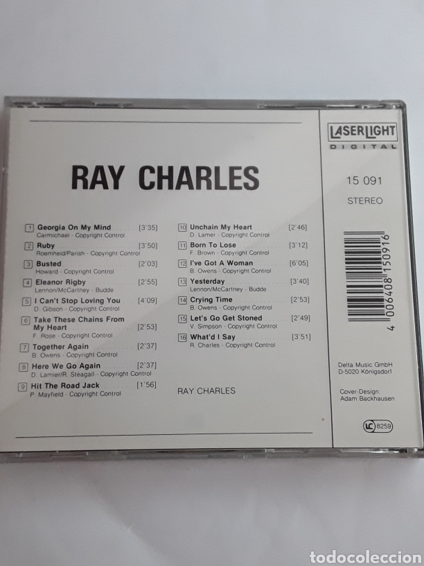 CDs de m&uacute;sica: Ray Charles - Whatd I say / cd original - Foto 2