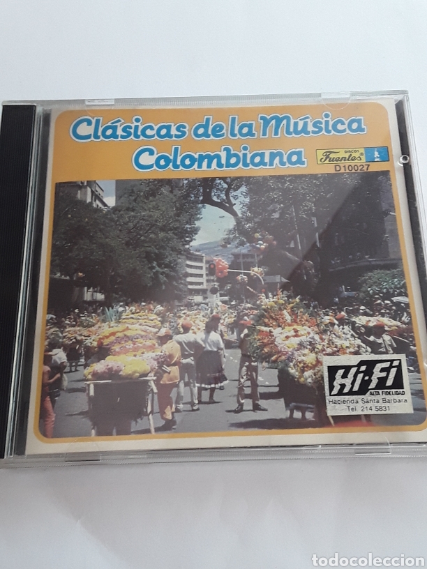 CLÁSICAS DE LA MÚSICA COLOMBIANA / 21 GRANDES ÉXITOS/ CD ORIGINAL