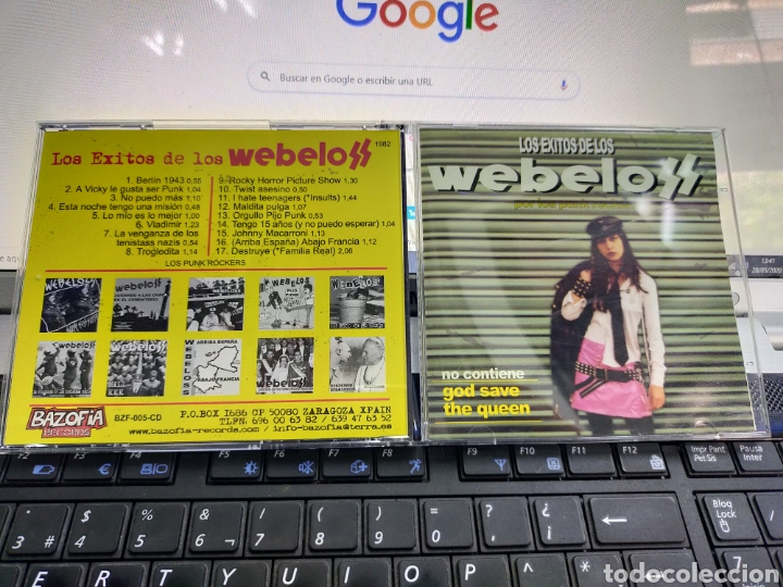 CDs de m&uacute;sica: Los &eacute;xitos de webeloss CD 2002 - Foto 1