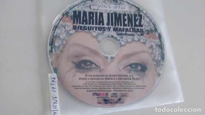 Music CDs: CD-SINGLE ( PROMOCION) DE MAR IA JIMENEZ