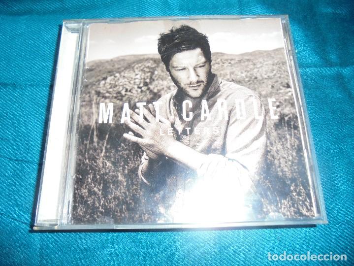 CDs de m&uacute;sica: MATT CARDLE. LETTERS. SONY, 2011. CD - Foto 1