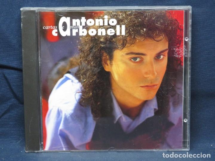 CDs de m&uacute;sica: ANTONIO CARBONELL - CARTAS DE AMOR - CD - Foto 1