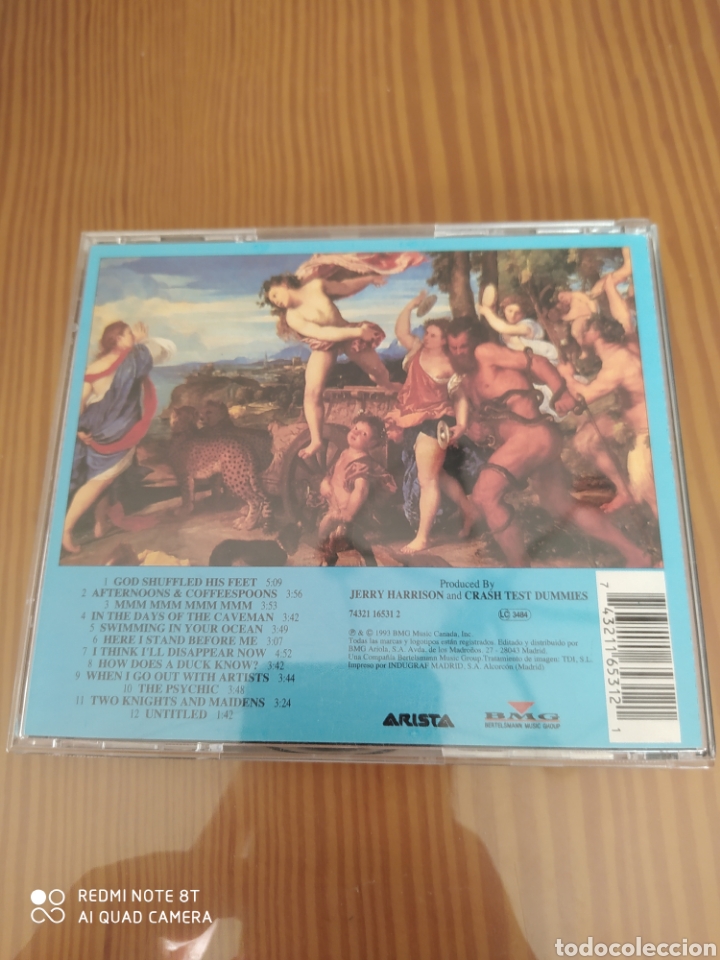 CDs de m&uacute;sica: Cd musica CRASH TEST DUMMIES - Foto 2