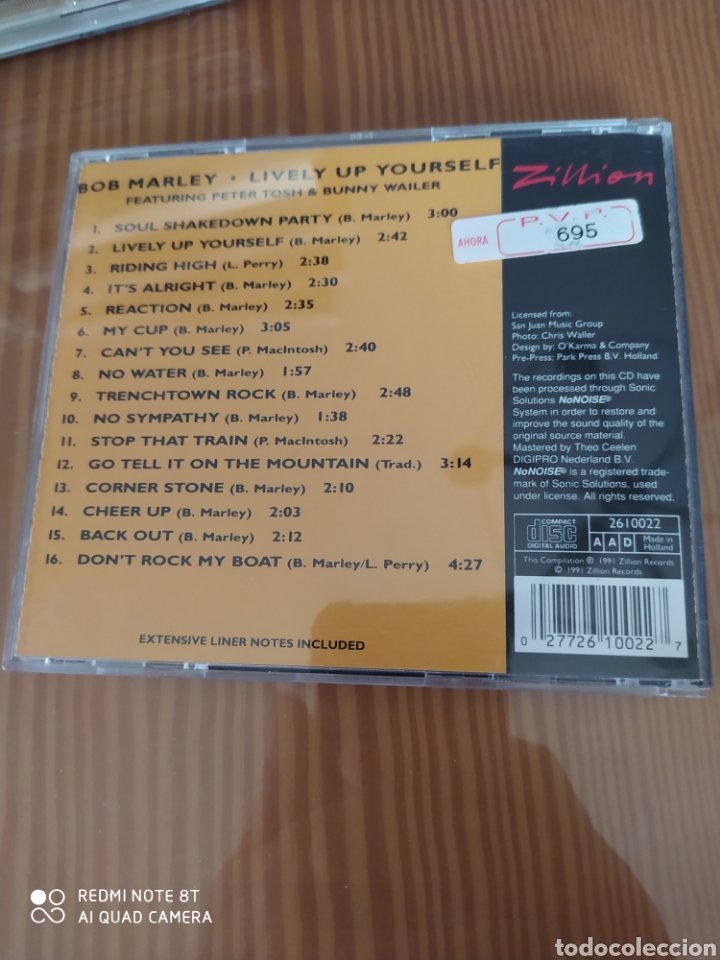 CDs de m&uacute;sica: Cd musica BOB MARLEY - Foto 2