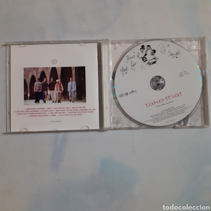 CDs de m&uacute;sica: CD. Take that. Everything changes. Germany. No probado. - Foto 3