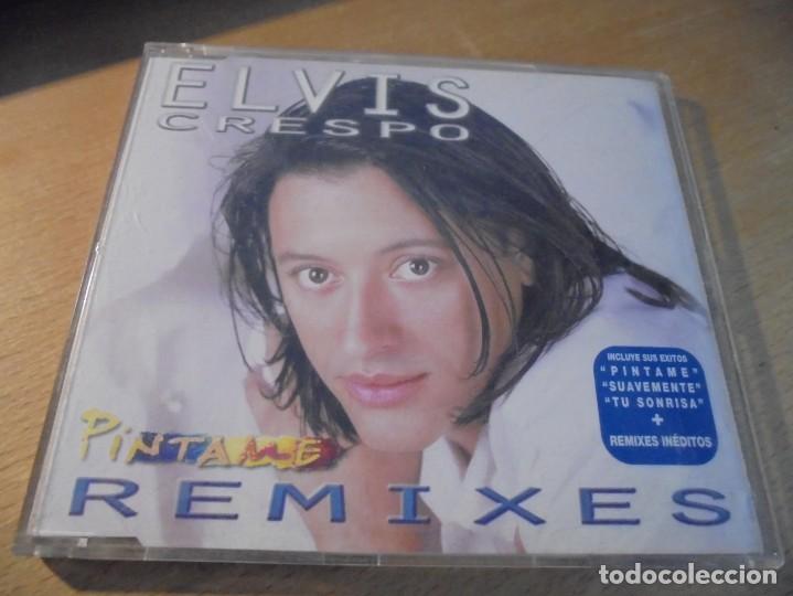 Musik-CDs: RAR MAXI CD. ELVIS CRESPO. PÍNTAME. REMIXES. 8 TRACKS. EPIC.