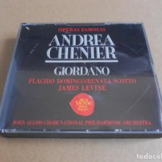CDs de Música: OPERAS FAMOSAS - ANDREA CHENIER - GIORDANO - 2 CD / EMI - 1991 - RCA VICTOR RED SEAL - CALIDAD LUJO