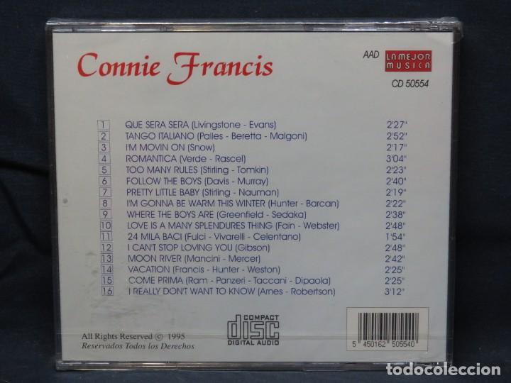 CDs de m&uacute;sica: CONNIE FRANCIS - QUE SERA SERA - CD - Foto 2