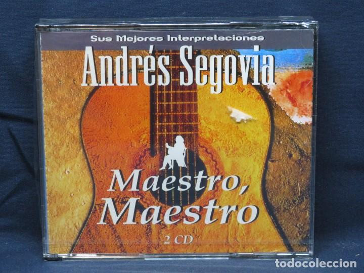 CDs de m&uacute;sica: ANDRES SEGOVIA - MAESTRO MAESTRO - CD - Foto 1