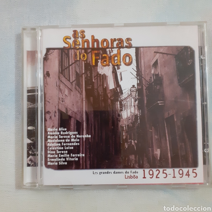 Musik-CDs: As senhoras do fado. Francia 1998. No probado. Pedido m&iacute;nimo 5 euros.