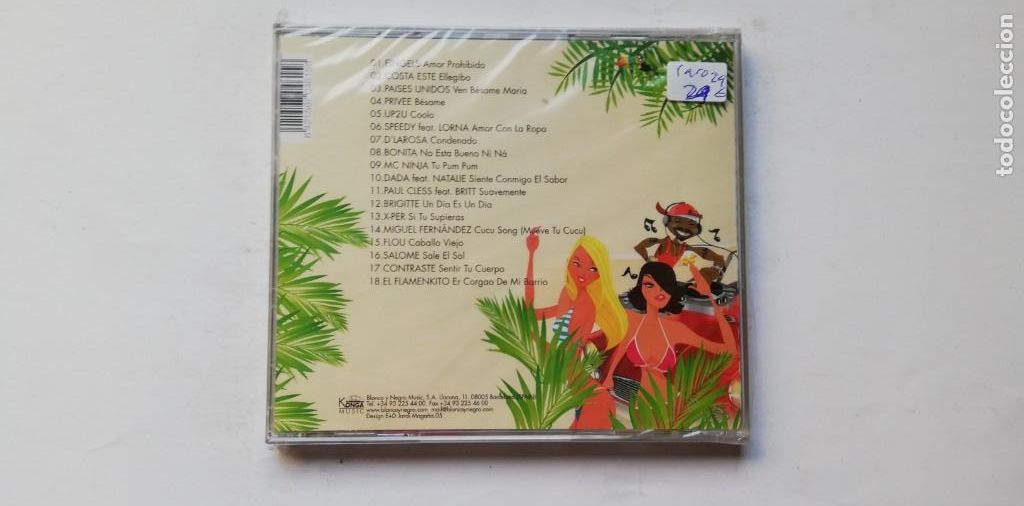 CDs de m&uacute;sica: Varios - Disco Caribe (CD) - Foto 2