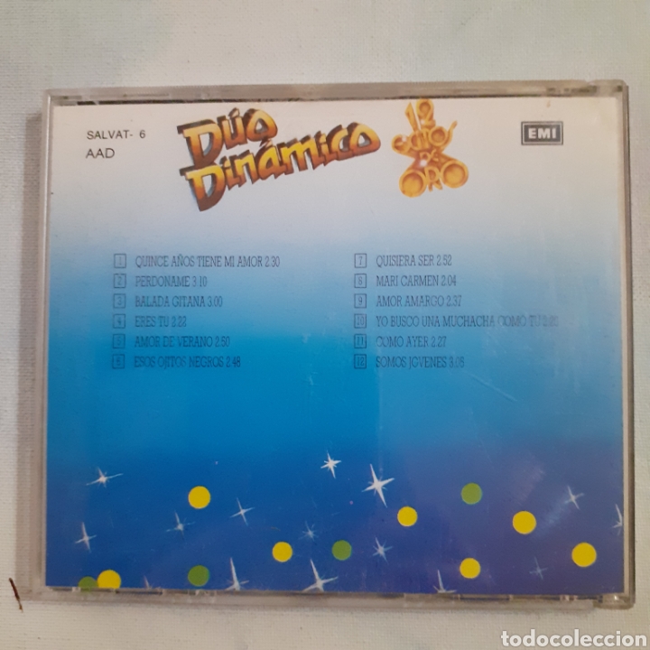 CDs de m&uacute;sica: CD. Duo Dinamico. 12 &eacute;xitos de oro. No probado. - Foto 2