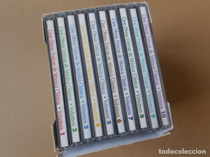 CDs de M&uacute;sica: CIEN OBRAS UNICAS DE MUSICA CLASICA - TIEMPO COLECCION COMPLETA EN ESTUCHE CON 10 DISCOS