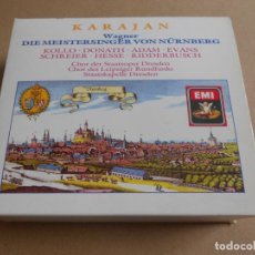 CDs de Música: KARAJAN - WAGNER - DIE MEISTERSINGER VON NURNBERG - 4 CD'S + LIBRETO - EMI 1988