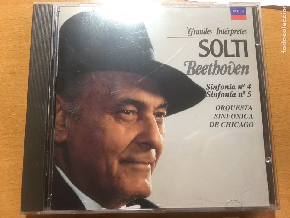 CDs de m&uacute;sica: Cd m&uacute;sica solti interpretando Beethoven - Foto 1